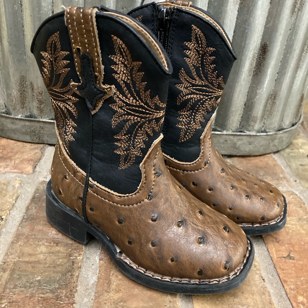 ROPER TODDLER COWBOY BOOTS NEVER WORN
